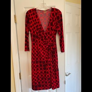Anne Klein wrap dress
